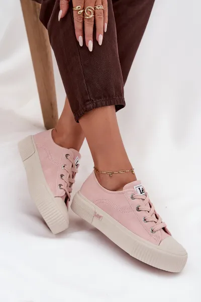Dámske tenisky na platforme LEE ISLA C WOMEN LOW
