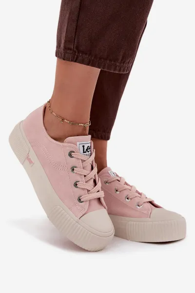Dámske tenisky na platforme LEE ISLA C WOMEN LOW
