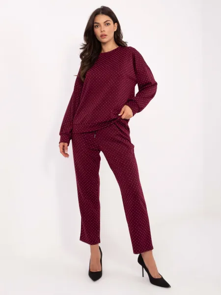Komplet-IT-KMPL-21718.27P-burgundy