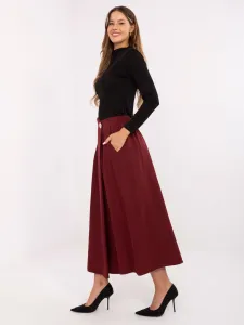Skirt-IT-SD-81036.32-burgundy