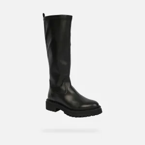 Black Women's Geox Iridea Boots - Women's