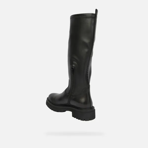 Black Women's Geox Iridea Boots - Women's
