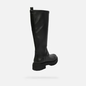 Black Women's Geox Iridea Boots - Women's