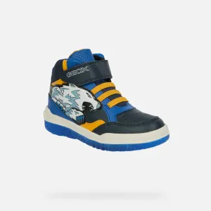 Blue Luminous Sneakers for Boys Geox Buzzerlight Boy - Boys