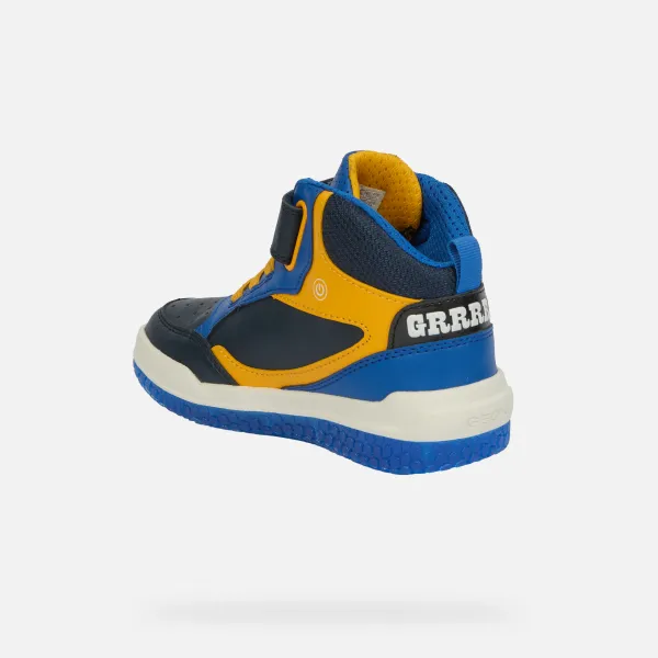 Blue Luminous Sneakers for Boys Geox Buzzerlight Boy - Boys