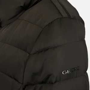 Black Women's Down Jacket Geox Bettanie - Women's