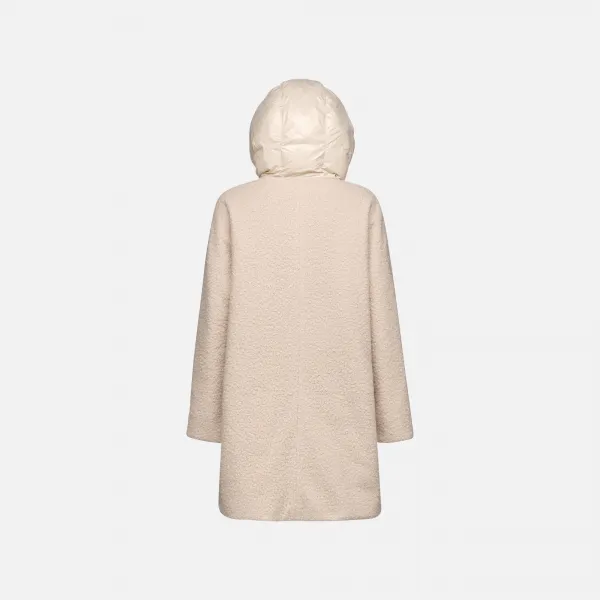 Women's Cream Jacket Geox Calithe - Women's