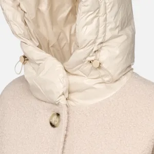 Women's Cream Jacket Geox Calithe - Women's
