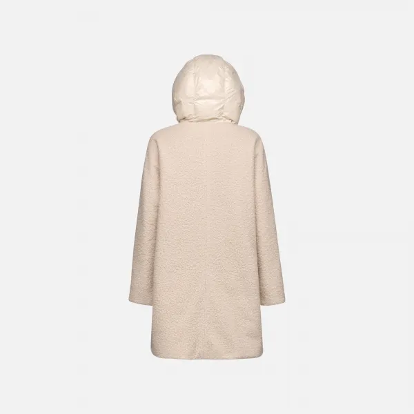 Women's Cream Jacket Geox Calithe - Women's
