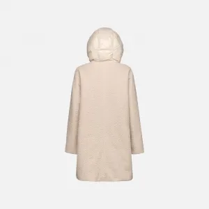 Women's Cream Jacket Geox Calithe - Women's