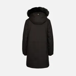 Čierna dámska parka Geox Spherica