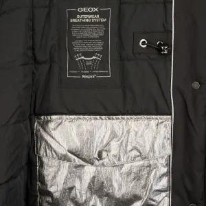 Čierna dámska parka Geox Spherica