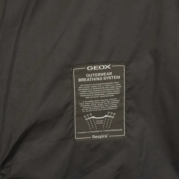 Black Women's Down Jacket Geox Serilda - Women's