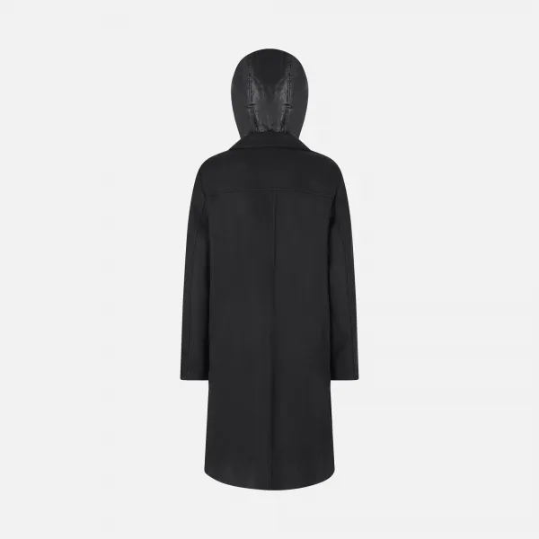Black Women's Coat Geox Doralea - Women's
