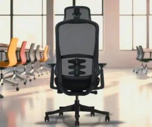 MERCURY Ergonomická kancelárska stolička LUCIA čierna