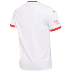 Puma CZECH HANDBALL JERSEY M AWAY Pánsky športový dres na hádzanú, biela, veľkosť