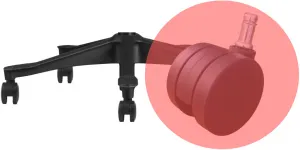 MERCURY Ergonomická kancelárska stolička LUCIA čierna