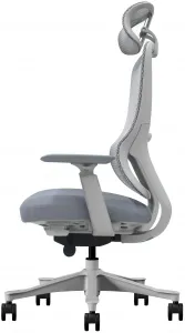 MERCURY Ergonomická kancelárska stolička LUCIA sivá