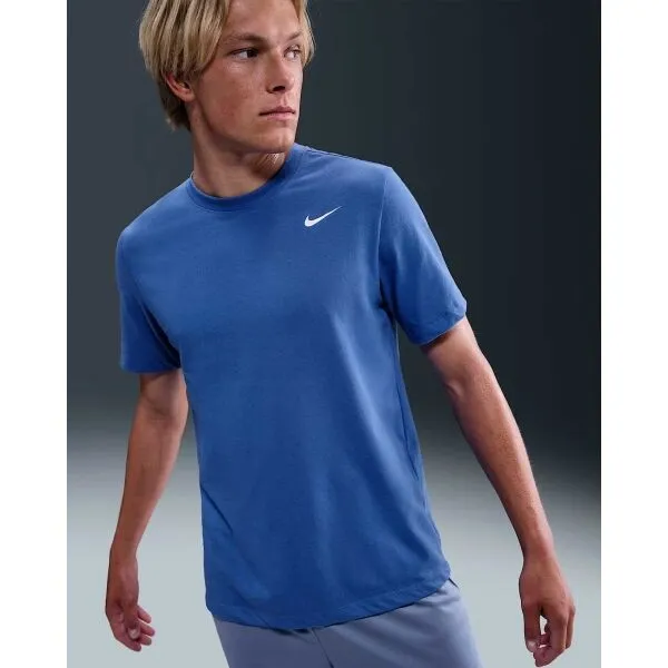 Nike DRY TEE DFC CREW SOLID M Pánske tréningové tričko, modrá, veľkosť