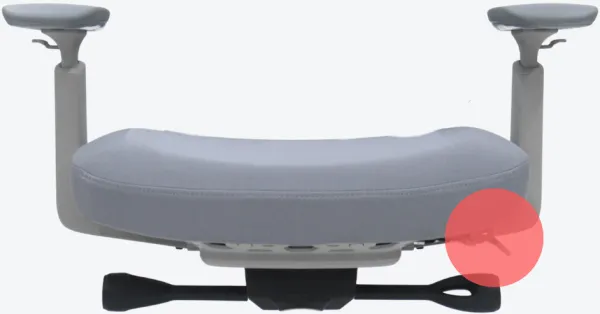 MERCURY Ergonomická kancelárska stolička LUCIA sivá