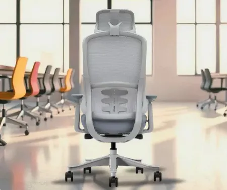 MERCURY Ergonomická kancelárska stolička LUCIA sivá