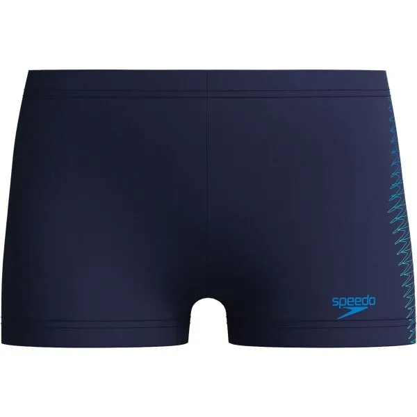 Speedo PLASTISOL PLCEMENT Chlapčenské športové plavky, tmavo modrá, veľkosť 9-10Y