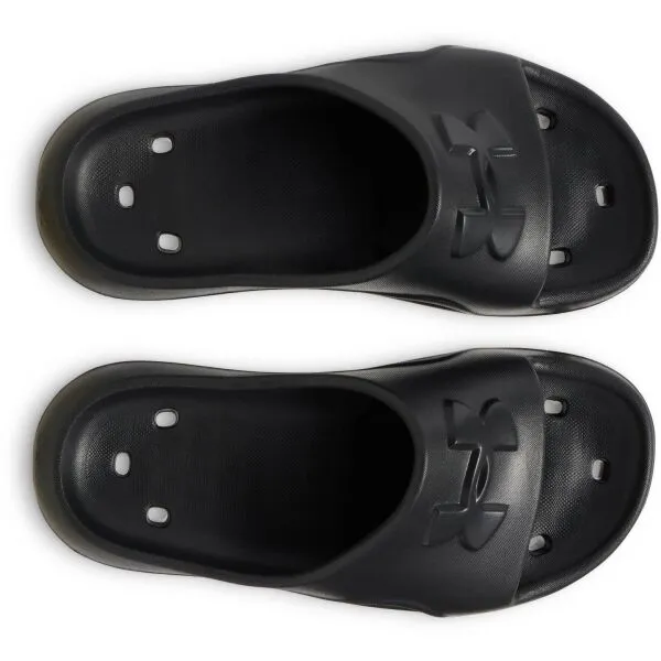 Under Armour LOCKER V SL B Detské šľapky, čierna, veľkosť 32