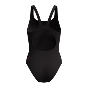 Speedo PLCMT MUSCLEBACK Jednodielne dámske plavky, čierna, veľkosť