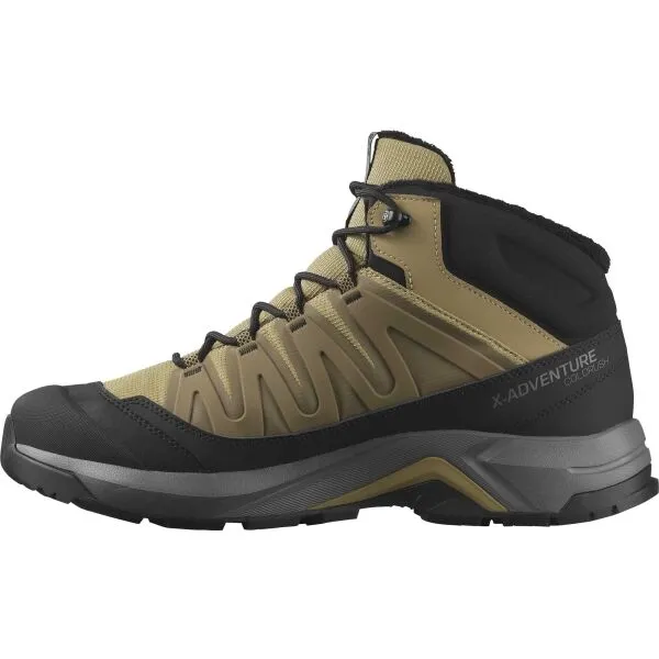 Salomon X-ADVENTURE COLDRUSH WP Pánska zimná obuv, hnedá, veľkosť 48