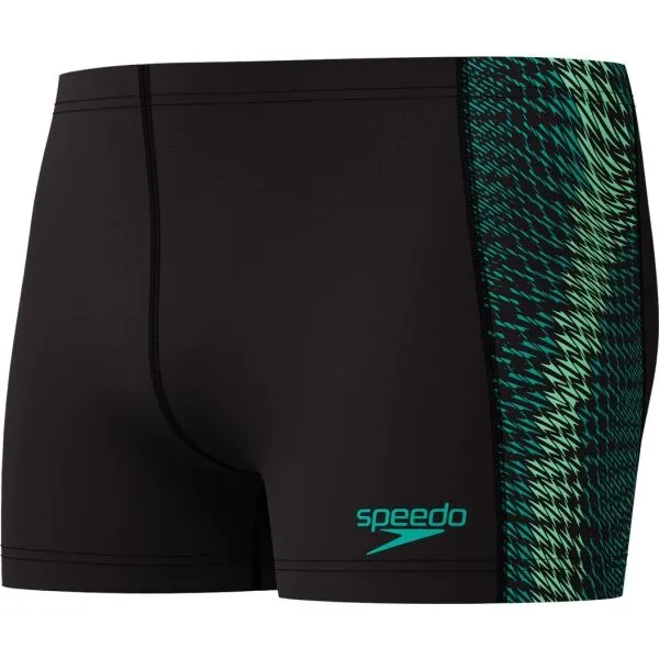 Speedo END+MAX TECH Pánske plavky, čierna, veľkosť