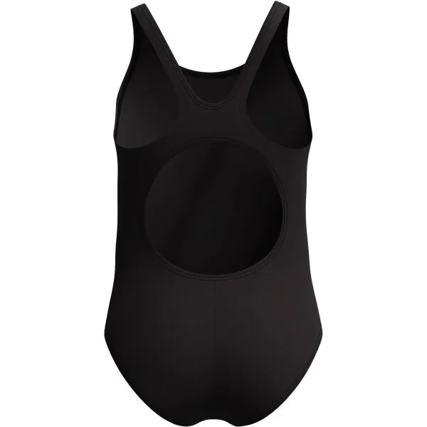 Speedo PLCMT MUSCLEBACK Jednodielne dievčenské plavky, čierna, veľkosť 9-10Y