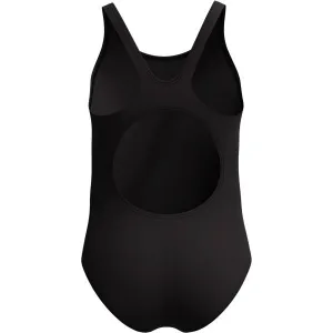 Speedo PLCMT MUSCLEBACK Jednodielne dievčenské plavky, čierna, veľkosť 9-10Y