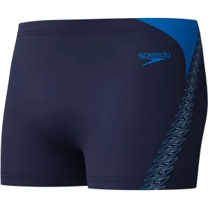 Speedo HYPERBOOM SPLICE Pánske plavky, tmavo modrá, veľkosť