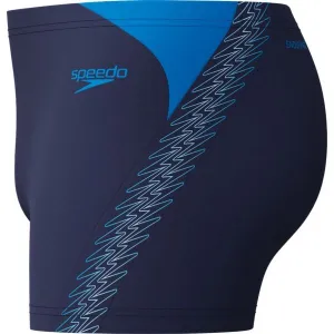 Speedo HYPERBOOM SPLICE Pánske plavky, tmavo modrá, veľkosť