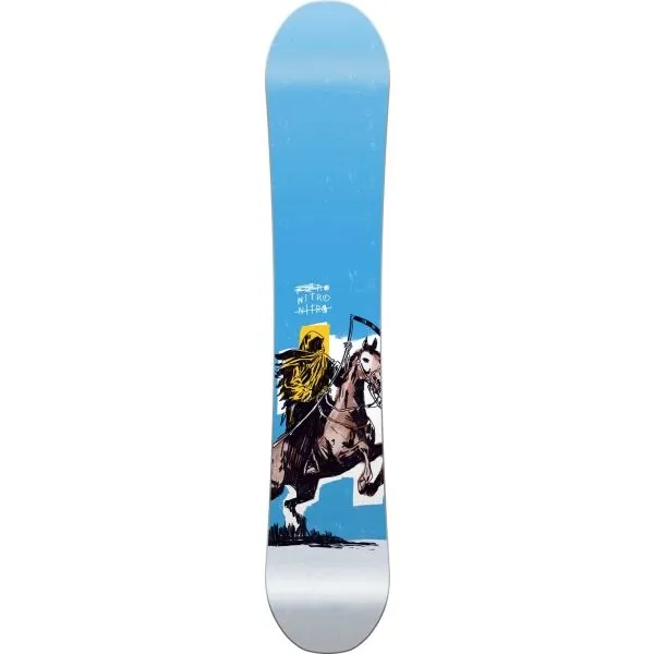 NITRO T1 WIDE Freestyle snowboard, biela, veľkosť