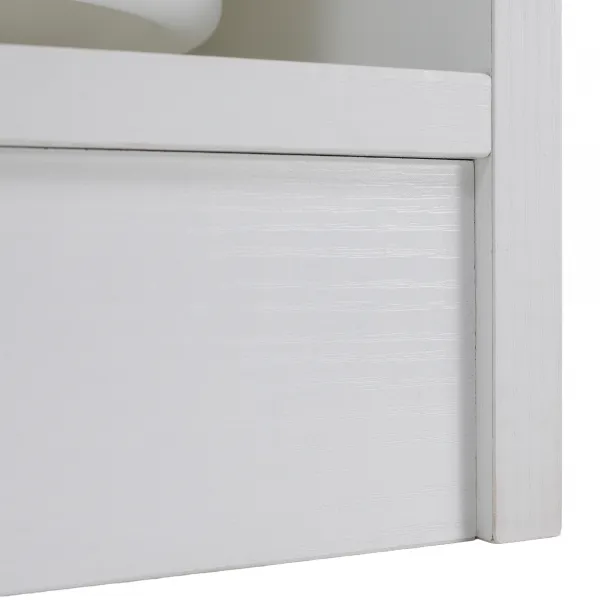 Organizér s úložnými boxami, biela, TRIMAL