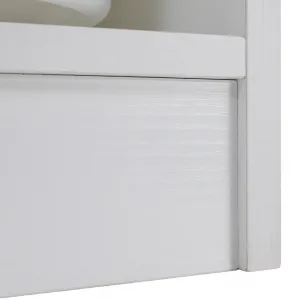 Organizér s úložnými boxami, biela, TRIMAL