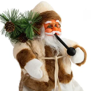 Tutumi Figúrka Santa Clausa a Mikuláša 44 cm biela