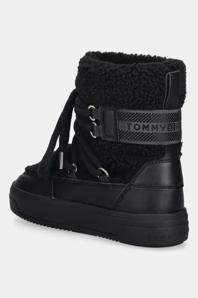 Snehule Tommy Hilfiger FAUX SHEARLING SNOWBOOT