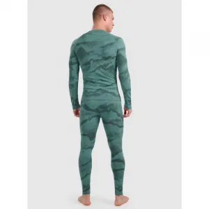Pánske termo nohavice 4F SEAMLESS UNDERWEAR M228-WAW25USEAM228-44A-OLIVE ALLOVER
