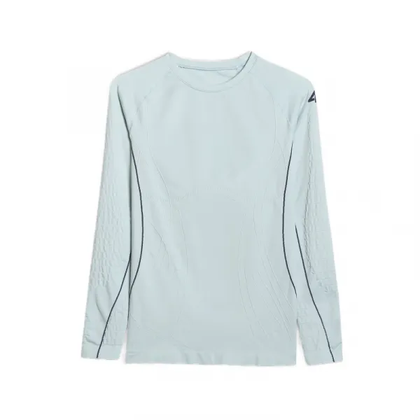 Dámske termo tričko s dlhým rukávom 4F SEAMLESS UNDERWEAR F203-WAW25USEAF203-34S-LIGHT BLUE