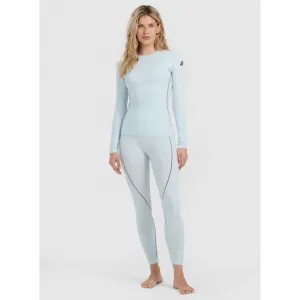 Dámske termo nohavice 4F SEAMLESS UNDERWEAR F204-WAW25USEAF204-34S-LIGHT BLUE