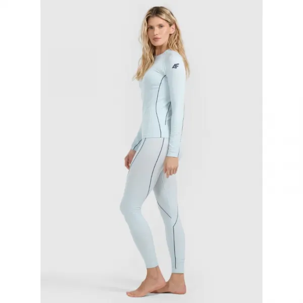 Dámske termo nohavice 4F SEAMLESS UNDERWEAR F204-WAW25USEAF204-34S-LIGHT BLUE