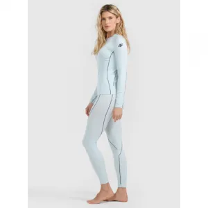 Dámske termo nohavice 4F SEAMLESS UNDERWEAR F204-WAW25USEAF204-34S-LIGHT BLUE