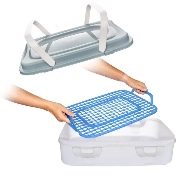 Piknikový box s uchami, 1 poschodie