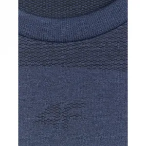 Pánske termo tričko s dlhým rukávom 4F SEAMLESS UNDERWEAR M237-WAW25USEAM237-31M-NAVY MELANGE