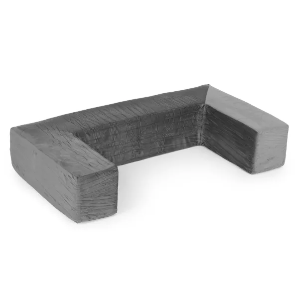ECOTOYS Dětská modulární pohovka DIY 4 díly šedá