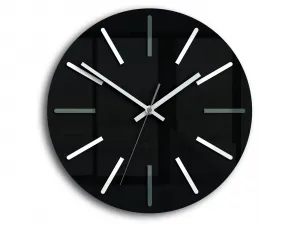 ModernClock Nástenné hodiny Modus 30 cm čierne