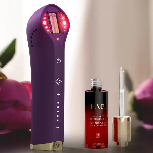FOREO FAQ™ 501 prístroj na vyhladenie a redukciu vrások s červeným LED svetlom 1 ks