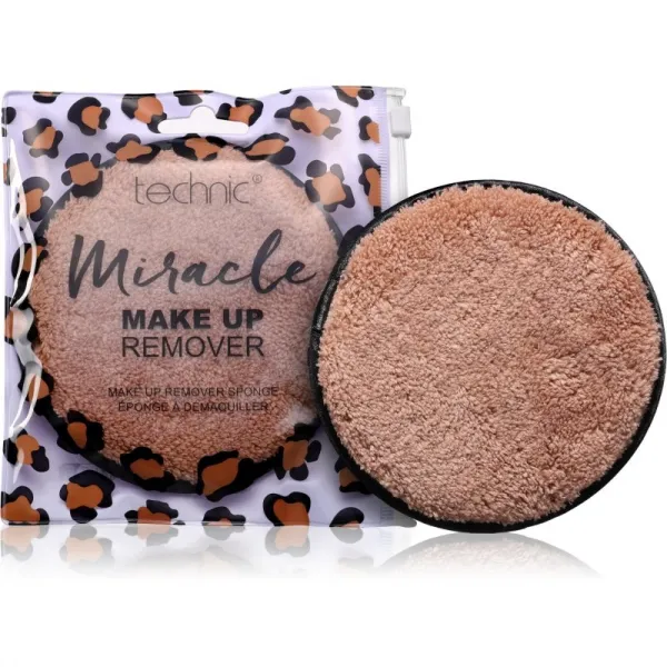 Technic Cosmetics Miracle prateľný odličovací tampón 1 ks